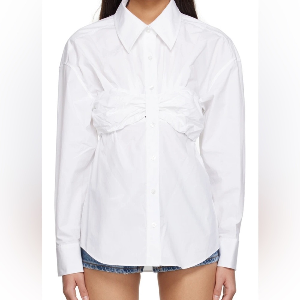 Alexander Wang White Button Down Shirt NWT